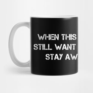 When This Virus is Over 2021 Graphic Novelty Sarcastic Funny Mug